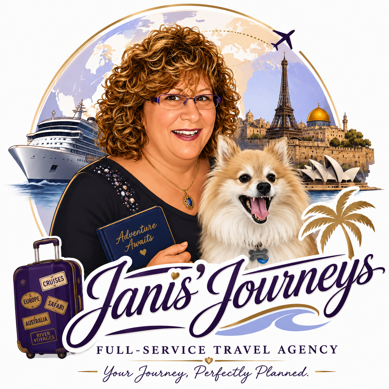 Janis' Journey's logo